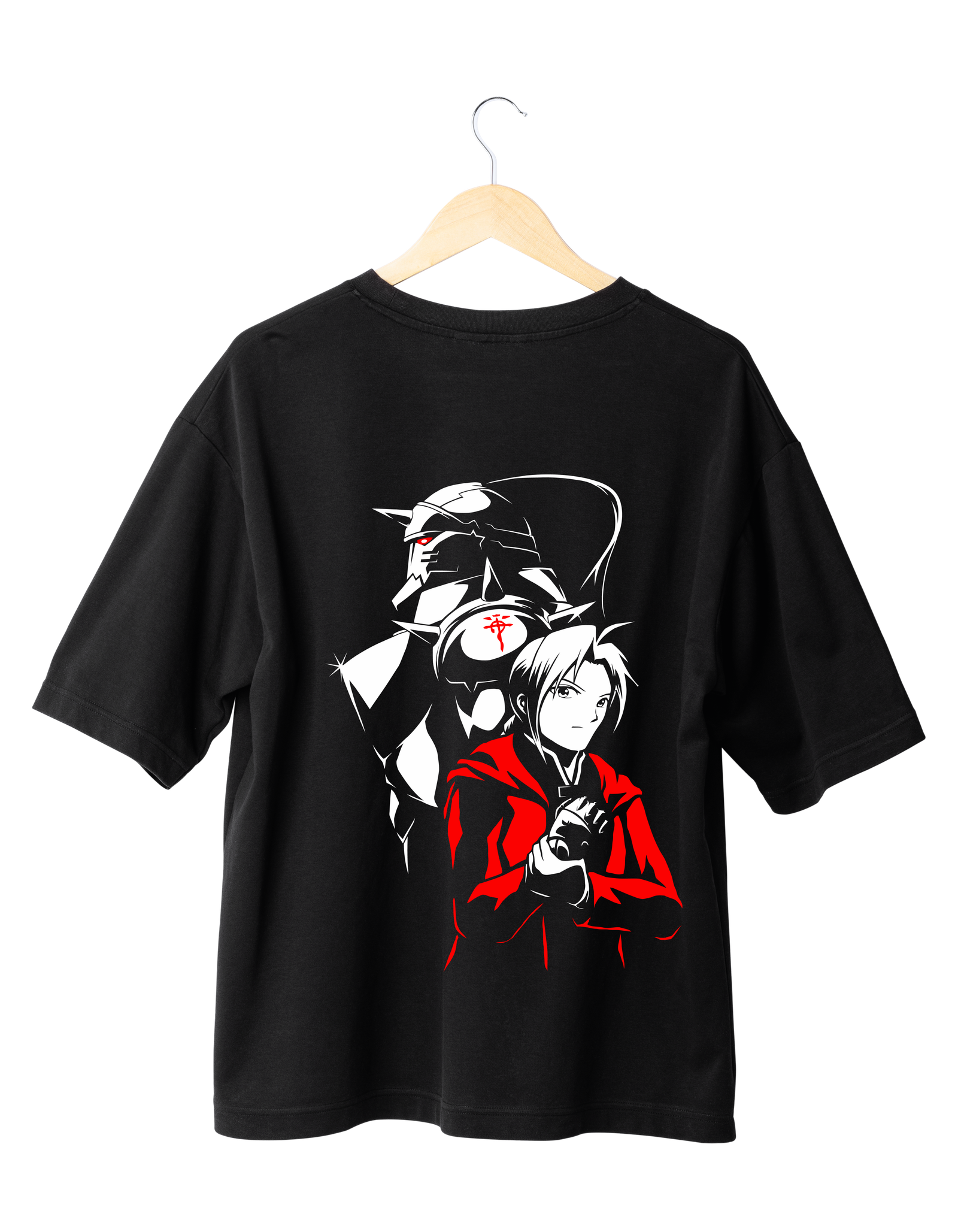 FULLL ALCHEMIST TEE / CHARCOAL Mサイズ Fullmetal Alchemist Brotherhood T-Shirt (Oversized) - Thread Wair