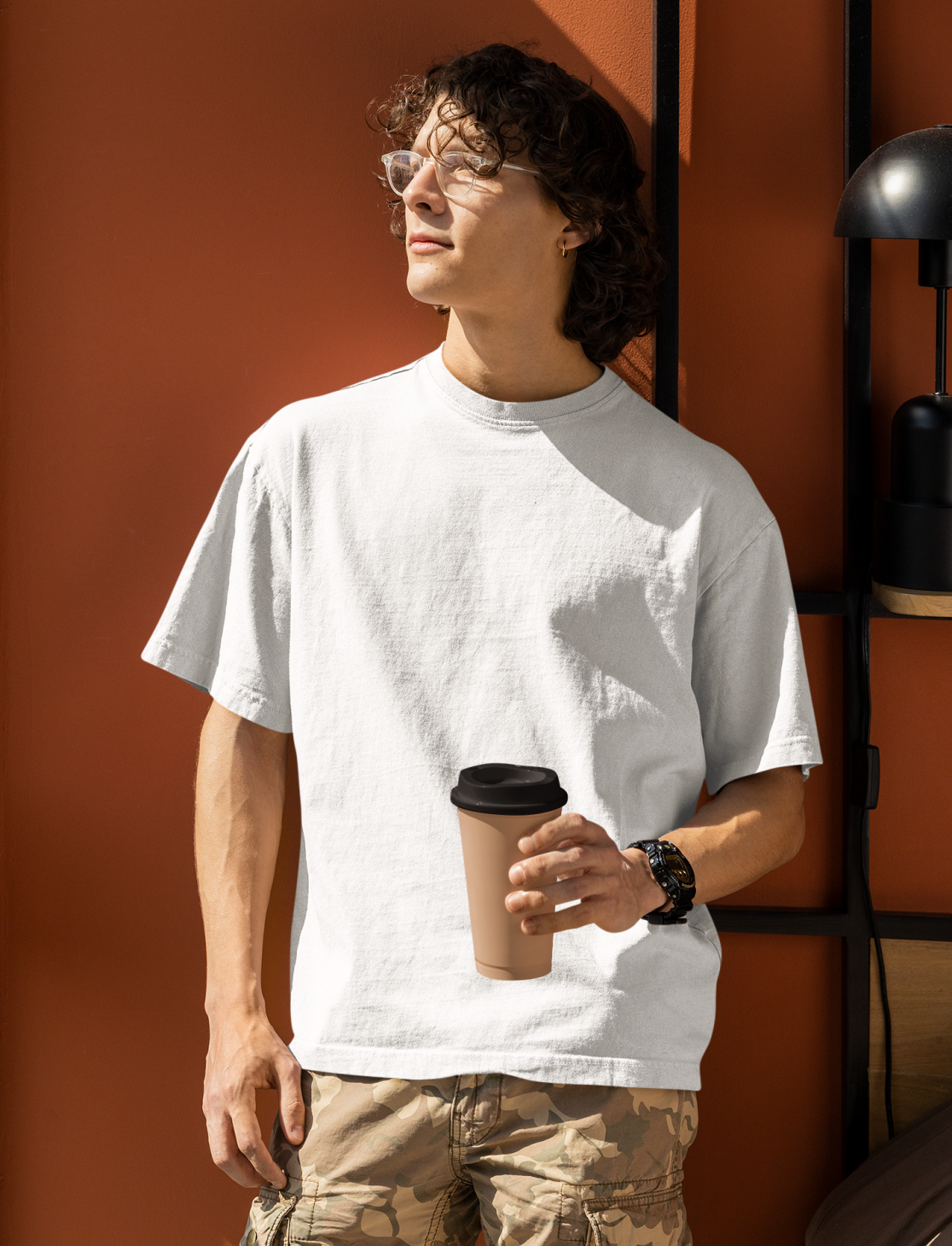 Inspiration Unisex White T-Shirt (Oversized)