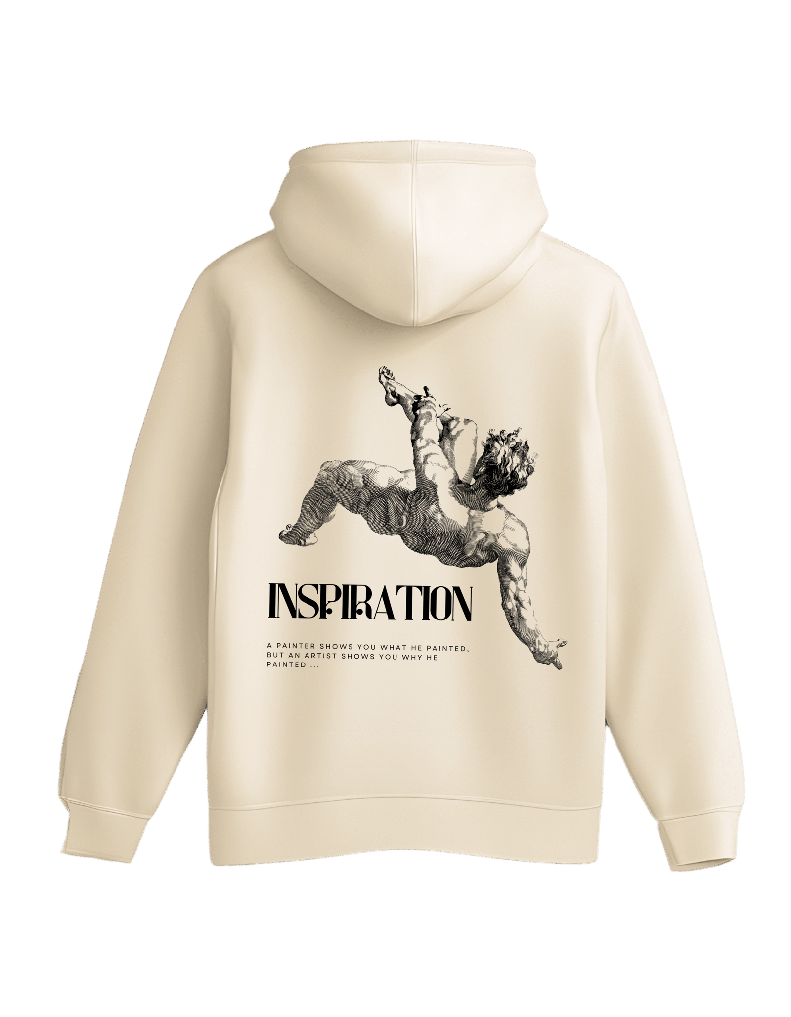 Inspiration Oversized Hoodie - Back Inspiration Oversized Hoodie - Back