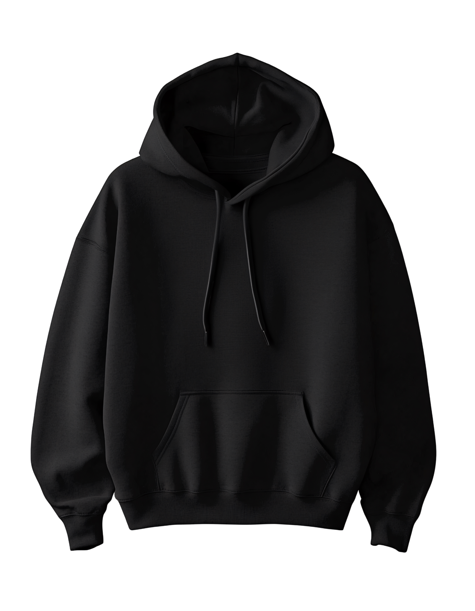 Astronaut Oversized Hoodie - Front (6) Plain Black Hoodie - Oversized Fit