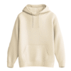 Inspiration Oversized Hoodie - Front Plain Beige Hoodie - Oversized Fit