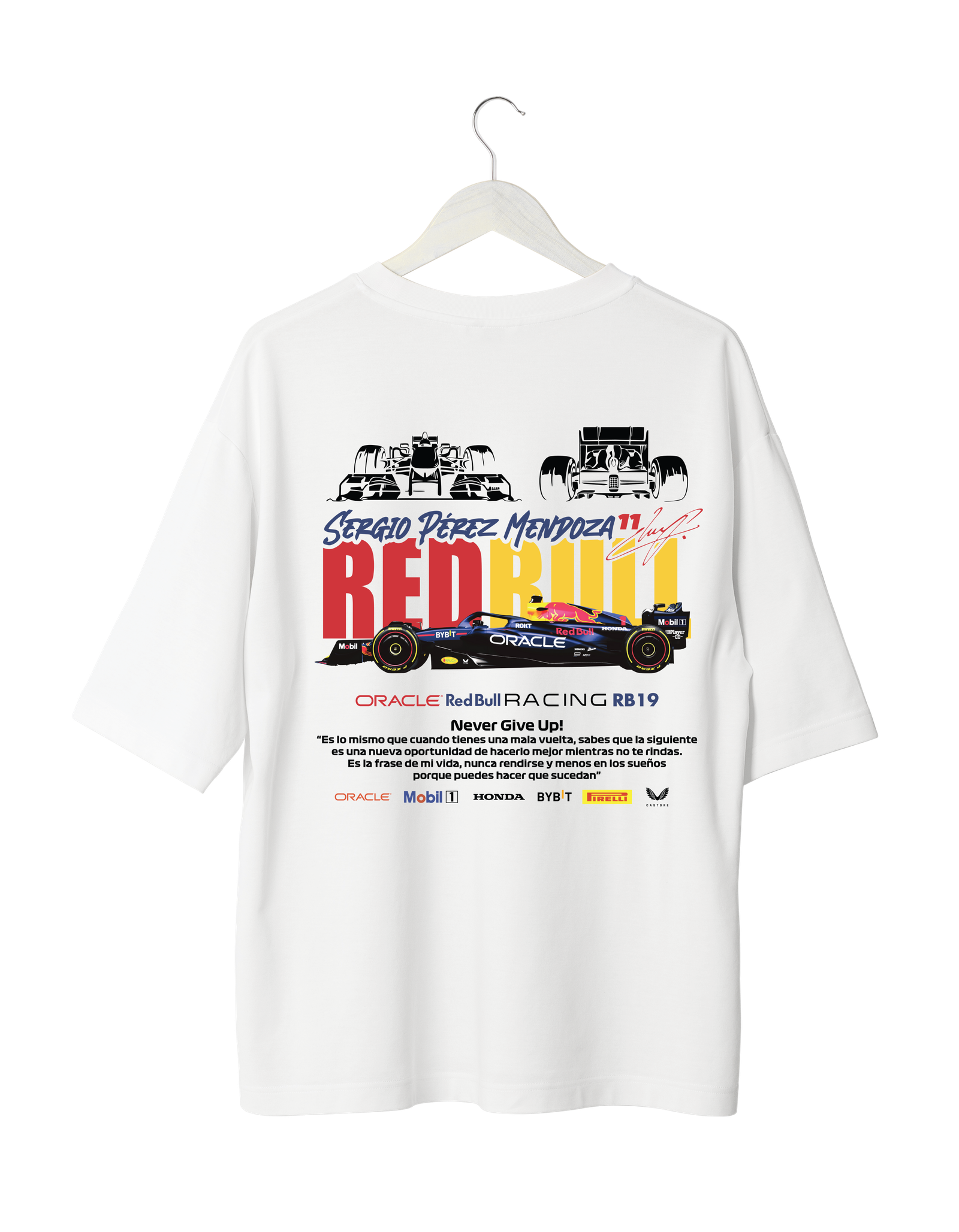 White-Red-Bold-T shirt White-Red-Bold-T shirt