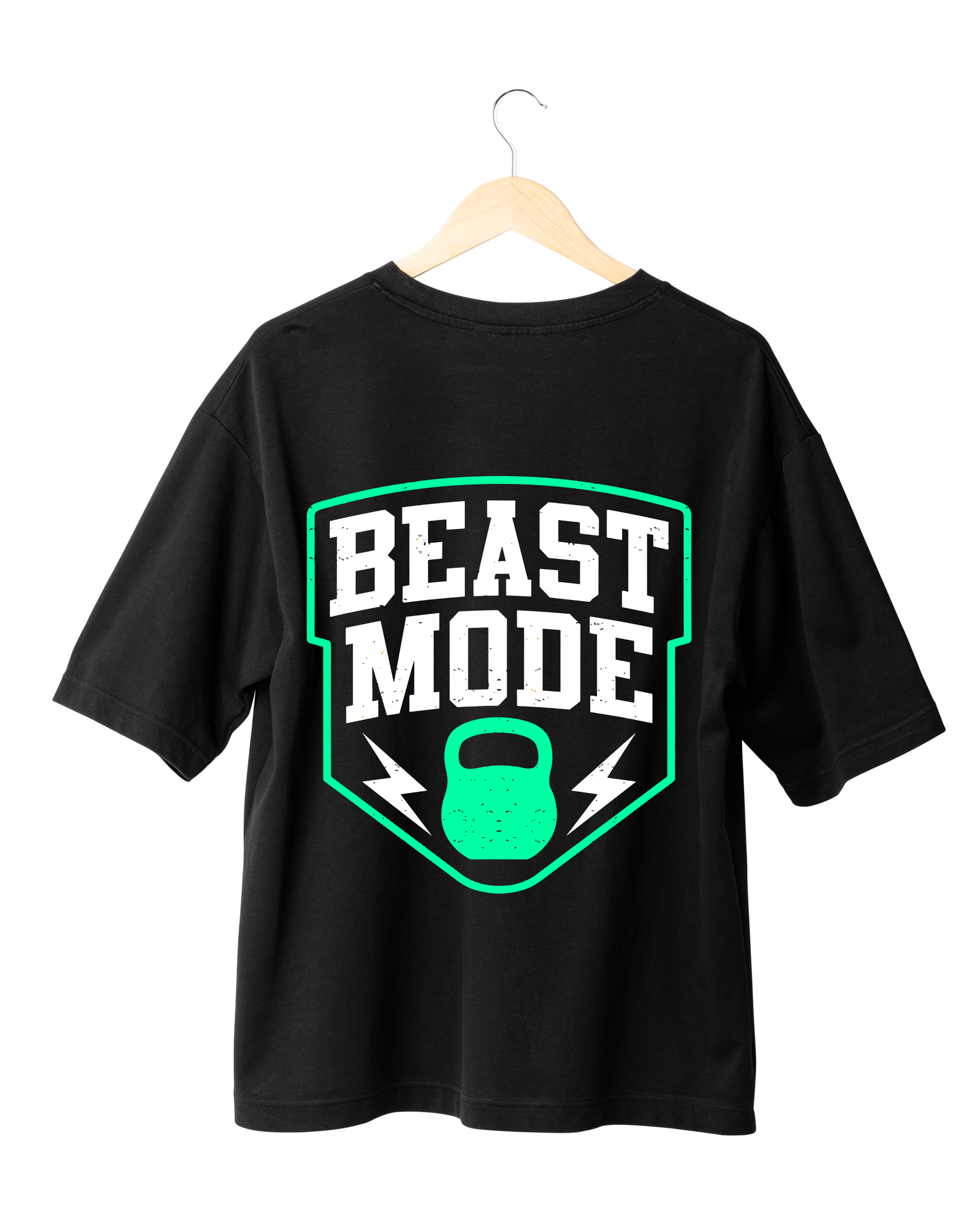 Beast Mode  T-Shirt Black (Oversized)