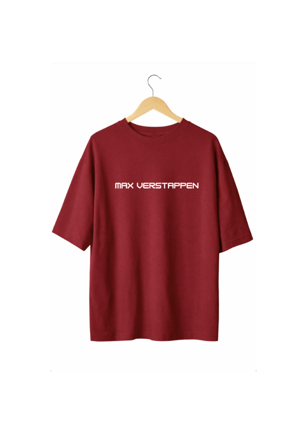 Max Verstappen Checkered Mindset (Oversized)