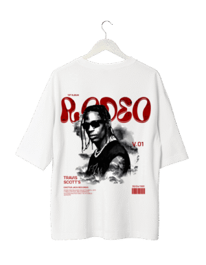 Travis Scott Rodeo Album Graphic T-Shirt (Oversized)