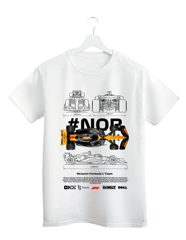 22 McLaren Formula 1 with this racing-inspired T-Shirt