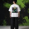 Gabriel Bortoleto F1 Kick Portrait (Oversized) back Gabriel Bortoleto F1 Kick Portrait (Oversized) back print worn by model
