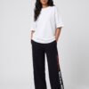 Red Bull Racing RB20 Baggy Jogger (Black) womens fit, plain white oversized tee Red Bull Racing RB20 Baggy Jogger (Black) womens fit, plain white oversized tee