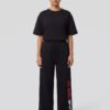 McLaren MP4/4 Baggy Jogger (Black) womens fit, plain black oversized tee McLaren MP4/4 Baggy Jogger (Black) womens fit, plain black oversized tee