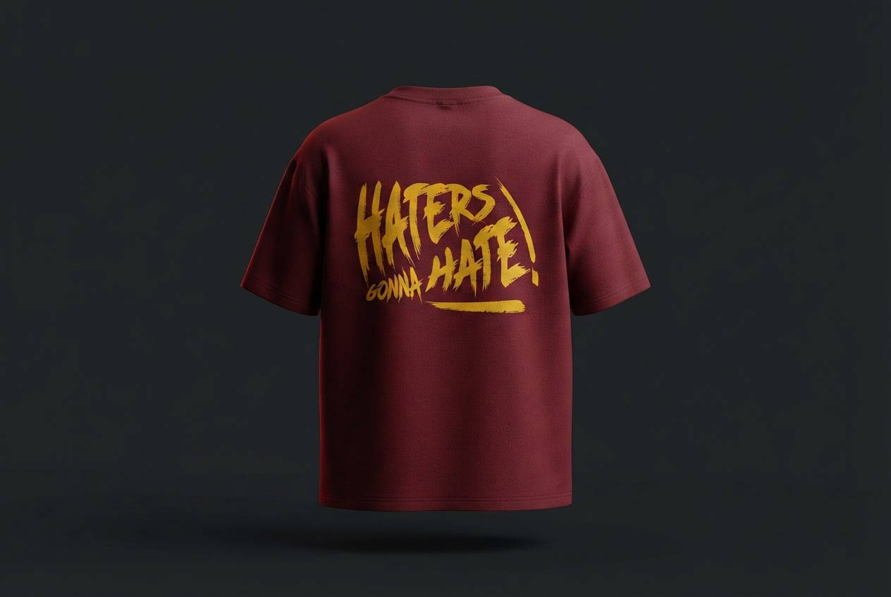 1% Better Everyday T-Shirt Black (Oversized)