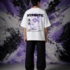 Hypnotic Visuals BLACK (OVERSIZED) back Hypnotic Visuals BLACK (OVERSIZED) back print worn by model
