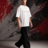 Drake-inspired Graphic T-Shirt (Oversized) side view worn by model